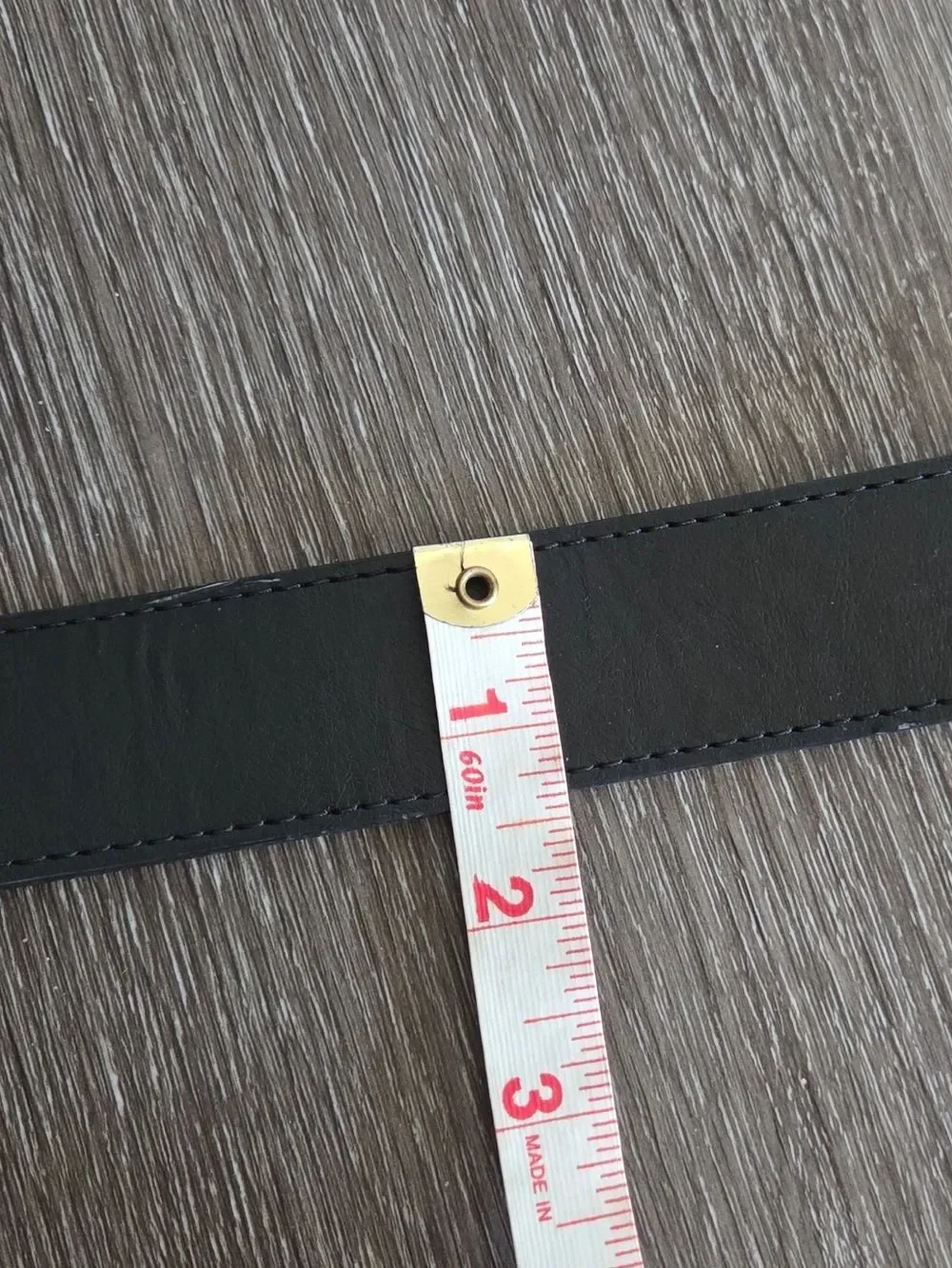 Black Men's Belt 36.5